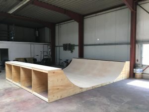 Miniramp Sakteboard Rampe