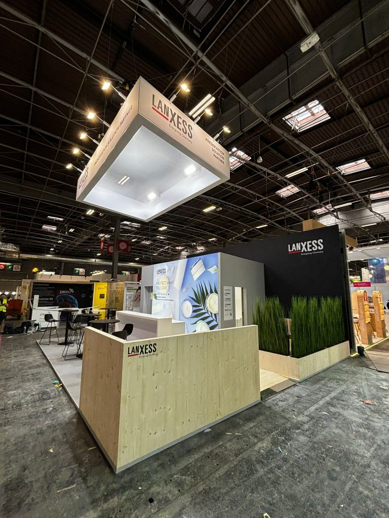 Lanxess Messe Paris Messestand Paris Messebau Deutschland